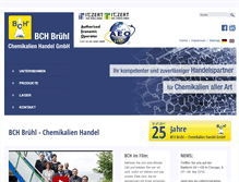 Tablet Screenshot of bch-bruehl.de